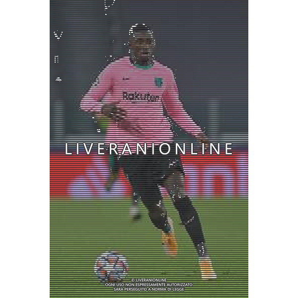 ©Falzone/Agenzia Aldo Liverani Torino 28.10.2020 Stadio Allianz Stadium Juventus vs Barcellona Champions League 2020/2021 Gruppo G Giornata 2 di 6 Nella foto : Ousmane Dembélé