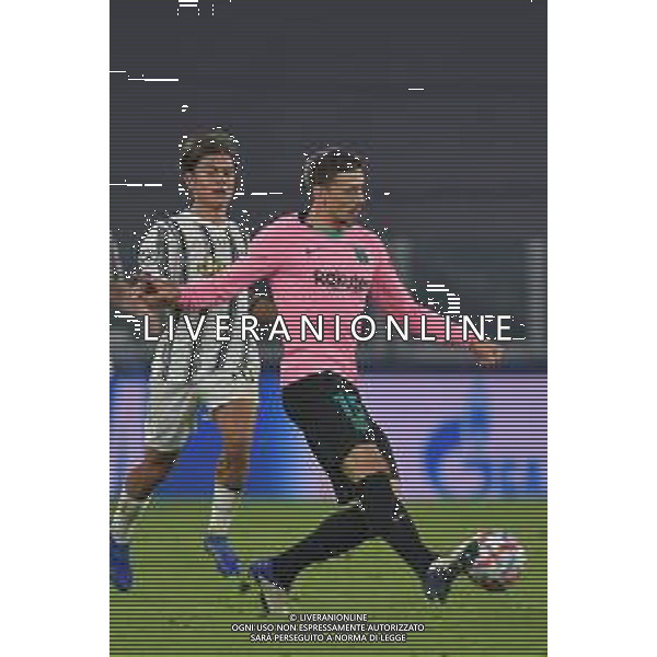 ©Falzone/Agenzia Aldo Liverani Torino 28.10.2020 Stadio Allianz Stadium Juventus vs Barcellona Champions League 2020/2021 Gruppo G Giornata 2 di 6 Nella foto : Clément Lenglet