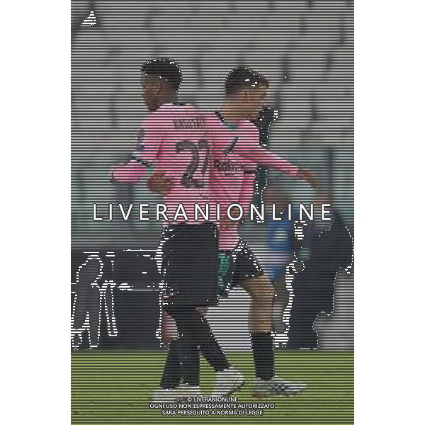 ©Falzone/Agenzia Aldo Liverani Torino 28.10.2020 Stadio Allianz Stadium Juventus vs Barcellona Champions League 2020/2021 Gruppo G Giornata 2 di 6 Nella foto : Ansu Fati-Pedri