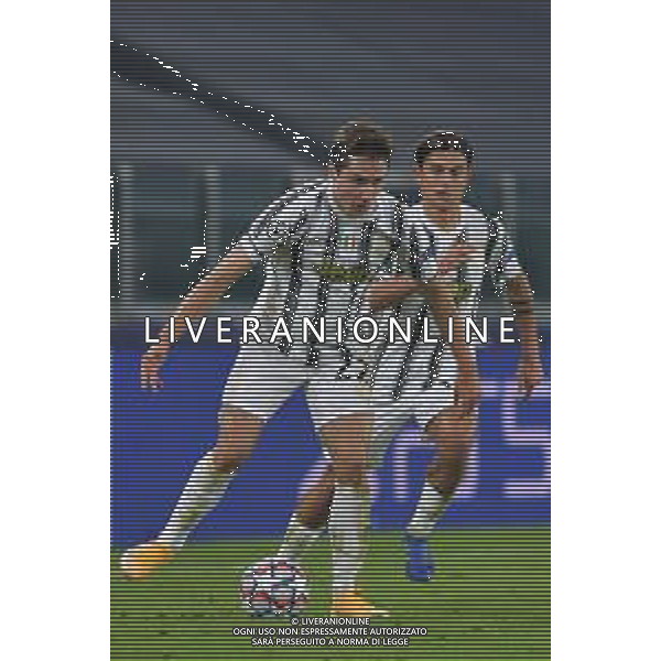 ©Falzone/Agenzia Aldo Liverani Torino 28.10.2020 Stadio Allianz Stadium Juventus vs Barcellona Champions League 2020/2021 Gruppo G Giornata 2 di 6 Nella foto : Federico Chiesa-Paulo Dybala