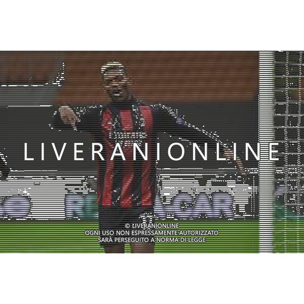 Rafael Leao (Milan) esultanza dopo il gol del 2 a 0 Milan Milan vs Sparta Praga UEFA Europa League fase a gironi 2° giornata - gruppo H Milano 29-10-2020 Stadio Giuseppe Meazza - San Siro foto Roberto Garavaglia/agenzia Aldo Liverani sas / AGENZIA ALDO LIVERANI SAS