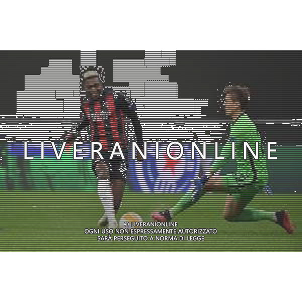 Rafael Leao (Milan) sbaglia il gol del possibile 2 a 0 Milan vs Sparta Praga UEFA Europa League fase a gironi 2° giornata - gruppo H Milano 29-10-2020 Stadio Giuseppe Meazza - San Siro foto Roberto Garavaglia/agenzia Aldo Liverani sas / AGENZIA ALDO LIVERANI SAS