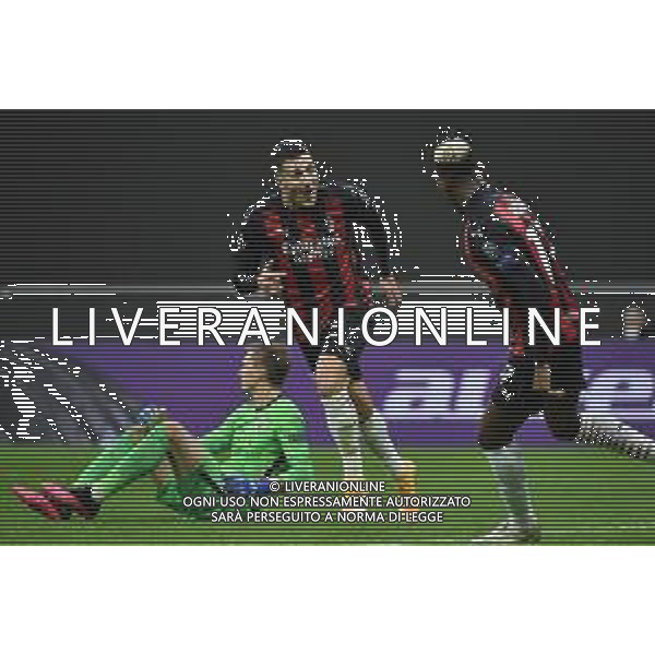 Diogo Dalot (Milan) esultanza dopo il gol del 3 a 0 Milan Milan vs Sparta Praga UEFA Europa League fase a gironi 2¬∞ giornata - gruppo H Milano 29-10-2020 Stadio Giuseppe Meazza - San Siro foto Roberto Garavaglia/agenzia Aldo Liverani sas / AGENZIA ALDO LIVERANI SAS