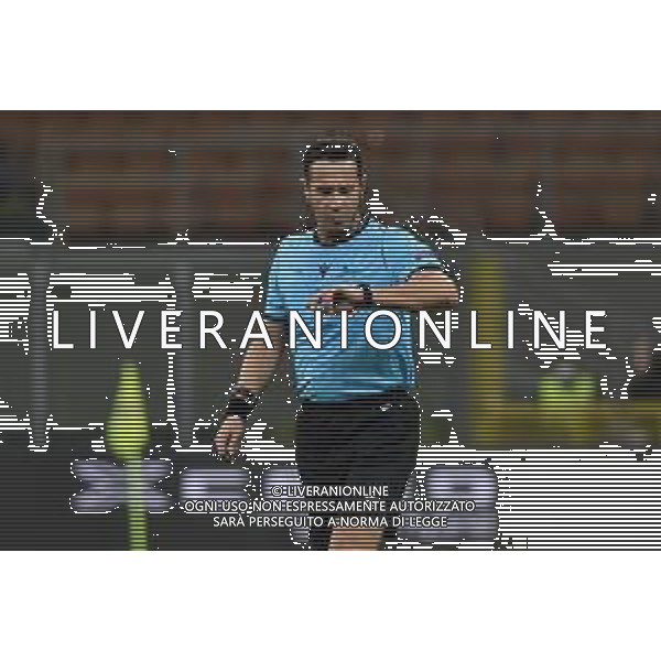 l’arbitro Halis Ozkahya (TUR) Milan vs Sparta Praga UEFA Europa League fase a gironi 2° giornata - gruppo H Milano 29-10-2020 Stadio Giuseppe Meazza - San Siro foto Roberto Garavaglia/agenzia Aldo Liverani sas
