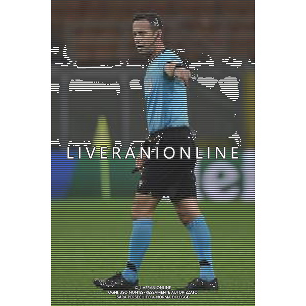 l’arbitro Halis Ozkahya (TUR) Milan vs Sparta Praga UEFA Europa League fase a gironi 2° giornata - gruppo H Milano 29-10-2020 Stadio Giuseppe Meazza - San Siro foto Roberto Garavaglia/agenzia Aldo Liverani sas