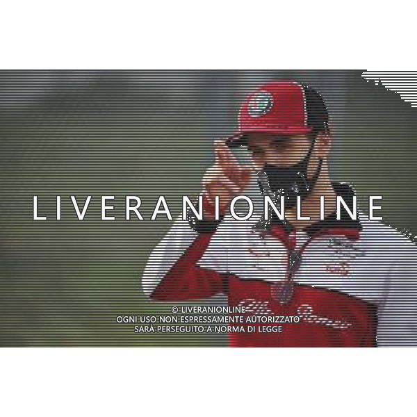 Antonio Giovinazzi (ITA) Alfa Romeo Racing walks the circuit. 30.10.2020. Formula 1 World Championship, Rd 13, Emilia Romagna Grand Prix, Imola, Italy, Practice Day. - www.xpbimages.com, EMail: requests@xpbimages.com © Copyright: Batchelor / XPB Images /AGENZIA ALDO LIVERANI SAS - ITALY ONLY EDITORIAL USE ONLY