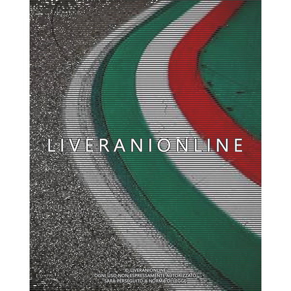 Formula 1 Emirates Emilia Romagna Grand Prix 2020 - Friday - Formula 1 Championship, 30 October 2020 Autodromo Internazionale Enzo e Dino Ferrari, imola (bo), Italy Photo showing: illustration kerb, vibreur, track, piste, @LM/DPPI/DPPI/Antonin Vincent /AGENZIA ALDO LIVERANI SAS - ITALY ONLY EDITORIAL USE ONLY