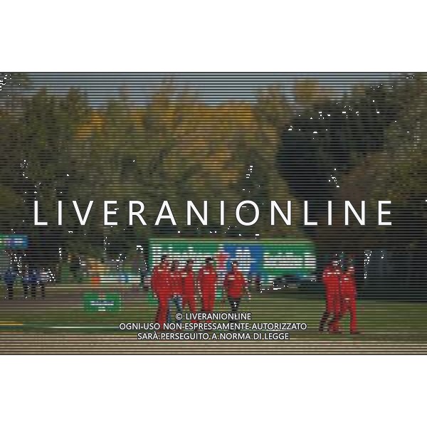 Formula 1 Emirates Emilia Romagna Grand Prix 2020 - Friday - Formula 1 Championship, 30 October 2020 Autodromo Internazionale Enzo e Dino Ferrari, imola (bo), Italy Photo showing: Scuderia Ferrari, track walk @LM/DPPI/DPPI/Joao Filipe /AGENZIA ALDO LIVERANI SAS - ITALY ONLY EDITORIAL USE ONLY