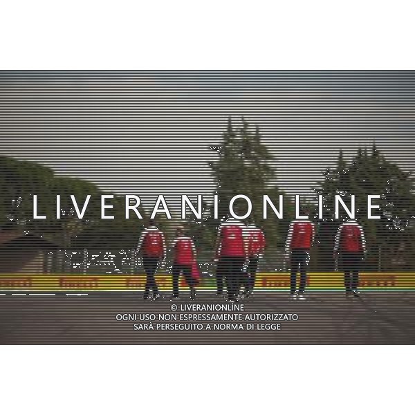 Formula 1 Emirates Emilia Romagna Grand Prix 2020 - Friday - Formula 1 Championship, 30 October 2020 Autodromo Internazionale Enzo e Dino Ferrari, imola (bo), Italy Photo showing: Alfa Romeo Racing ORLEN Team, track walk @LM/DPPI/DPPI/Joao Filipe /AGENZIA ALDO LIVERANI SAS - ITALY ONLY EDITORIAL USE ONLY