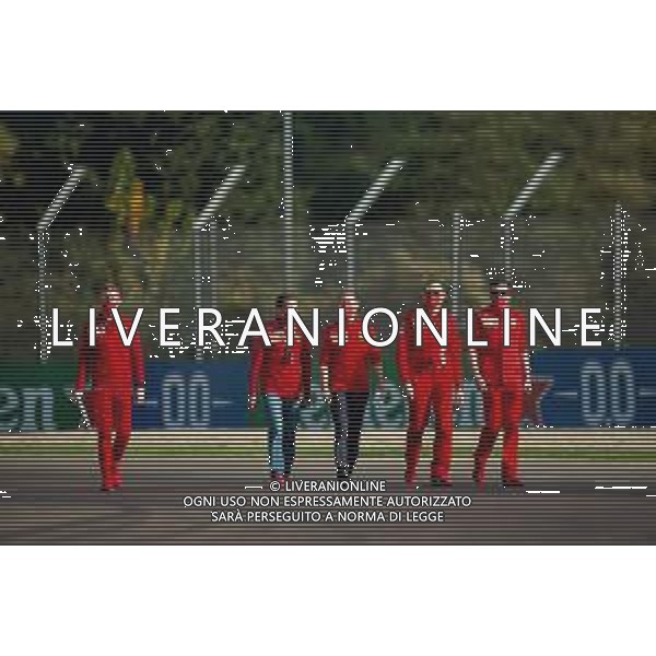 Formula 1 Emirates Emilia Romagna Grand Prix 2020 - Friday - Formula 1 Championship, 30 October 2020 Autodromo Internazionale Enzo e Dino Ferrari, imola (bo), Italy Photo showing: Scuderia Ferrari, track walk @LM/DPPI/DPPI/Joao Filipe /AGENZIA ALDO LIVERANI SAS - ITALY ONLY EDITORIAL USE ONLY