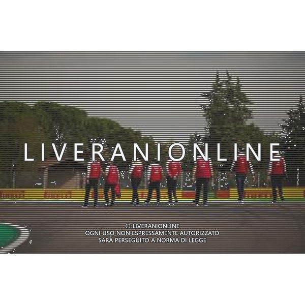 Formula 1 Emirates Emilia Romagna Grand Prix 2020 - Friday - Formula 1 Championship, 30 October 2020 Autodromo Internazionale Enzo e Dino Ferrari, imola (bo), Italy Photo showing: Alfa Romeo Racing ORLEN Team, track walk @LM/DPPI/DPPI/Joao Filipe /AGENZIA ALDO LIVERANI SAS - ITALY ONLY EDITORIAL USE ONLY