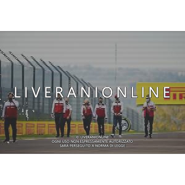 Formula 1 Emirates Emilia Romagna Grand Prix 2020 - Friday - Formula 1 Championship, 30 October 2020 Autodromo Internazionale Enzo e Dino Ferrari, imola (bo), Italy Photo showing: Alfa Romeo Racing ORLEN Team, track walk @LM/DPPI/DPPI/Joao Filipe /AGENZIA ALDO LIVERANI SAS