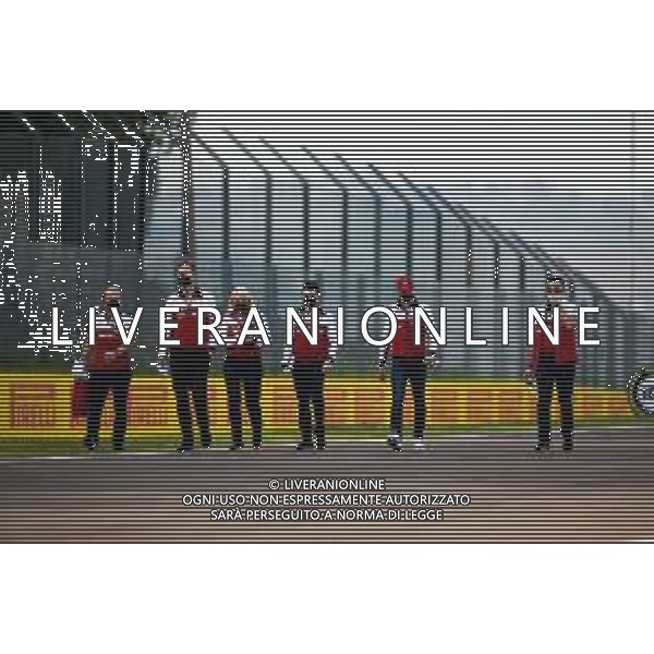 Formula 1 Emirates Emilia Romagna Grand Prix 2020 - Friday - Formula 1 Championship, 30 October 2020 Autodromo Internazionale Enzo e Dino Ferrari, imola (bo), Italy Photo showing: Alfa Romeo Racing ORLEN Team, track walk @LM/DPPI/DPPI/Joao Filipe /AGENZIA ALDO LIVERANI SAS