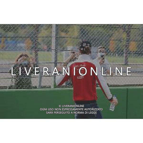 Formula 1 Emirates Emilia Romagna Grand Prix 2020 - Friday - Formula 1 Championship, 30 October 2020 Autodromo Internazionale Enzo e Dino Ferrari, imola (bo), Italy Photo showing: GIOVINAZZI Antonio (ita), Alfa Romeo Racing ORLEN C39, portrait trackwalk, with fans @LM/DPPI/DPPI/Antonin Vincent /AGENZIA ALDO LIVERANI SAS