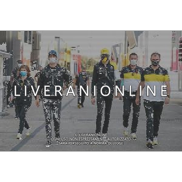 Formula 1 Emirates Emilia Romagna Grand Prix 2020 - Friday - Formula 1 Championship, 30 October 2020 Autodromo Internazionale Enzo e Dino Ferrari, imola (bo), Italy Photo showing: RICCIARDO Daniel (aus), Renault F1 Team RS20, OCON Esteban (fra), Renault F1 Team RS20, portrait @LM/DPPI/DPPI/Antonin Vincent /AGENZIA ALDO LIVERANI SAS
