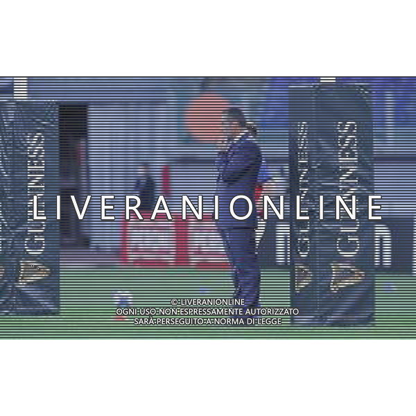 Italy vs England - Rugby Six Nations match, 31 October 2020 Stadio Olimpico, rome, Italy Photo showing: Franco Smith (Italy) during the Six Nations rugby matcht between Italy vs England held at Olimpico stadium, in Rome, Italy, october 31, 2020. Luigi Mariani/Gruppo Editoriale LiveMedia @LM/Luigi Mariani AG ALDO LIVERANI SAS