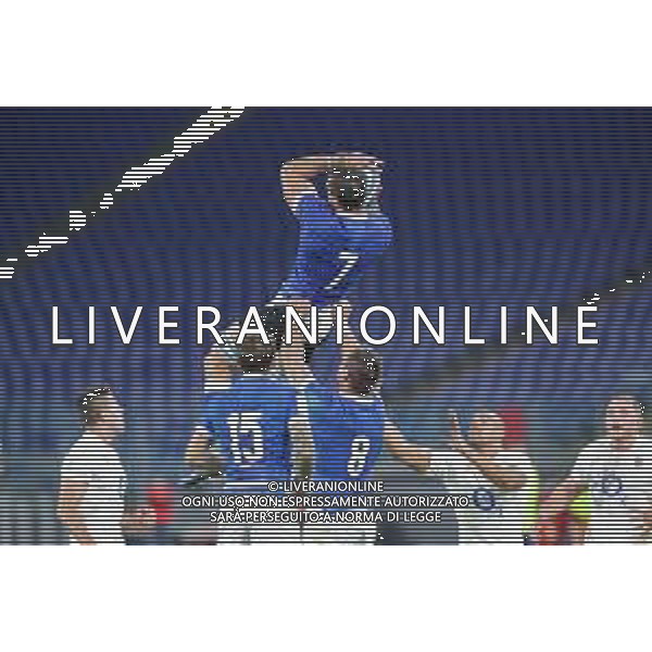 Italy vs England - Rugby Six Nations match, 31 October 2020 Stadio Olimpico, rome, Italy Photo showing: Braam Steyn (Italy) @LM/Luigi Mariani AG ALDO LIVERANI SAS