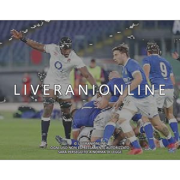Italy vs England - Rugby Six Nations match, 31 October 2020 Stadio Olimpico, rome, Italy Photo showing: Maro Itoje (England) @LM/Luigi Mariani AG ALDO LIVERANI SAS