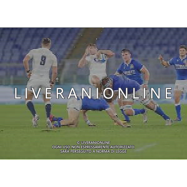 Italy vs England - Rugby Six Nations match, 31 October 2020 Stadio Olimpico, rome, Italy Photo showing: Jonny May (England) @LM/Luigi Mariani AG ALDO LIVERANI SAS