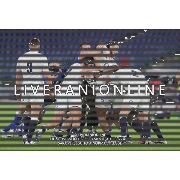 Italy vs England - Rugby Six Nations match, 31 October 2020 Stadio Olimpico, rome, Italy Photo showing: maul England @LM/Luigi Mariani AG ALDO LIVERANI SAS