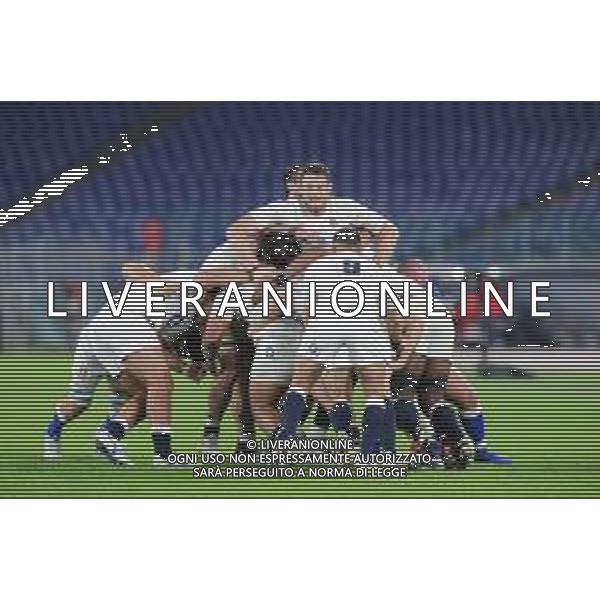 Italy vs England - Rugby Six Nations match, 31 October 2020 Stadio Olimpico, rome, Italy Photo showing: maul England @LM/Luigi Mariani AG ALDO LIVERANI SAS