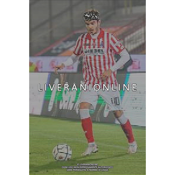 Vicenza vs Pisa - Campionato di Calcio Serie BKT 2020/2021, 31 ottobre 2020 Stadio Comunale “Romeo Menti”, Vicenza, Italia Nella foto: Jacopo Da Riva (L.R.Vicenza) @LM/Fabio Fagiolini AG ALDO LIVERANI SAS