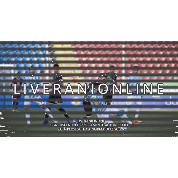 Reggina vs Spal - Italian Football Championship League BKT 2020/2021, 01 November 2020 reggio calabria, Italy Photo showing: Vicari Francesco Spal Giuseppe Loiacono Reggina @LM/Valentina Giannettoni/ AGENZIA ALDO LIVERANI SAS