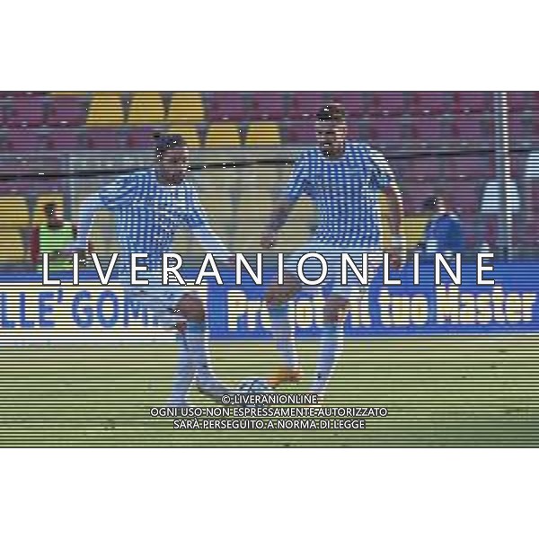 REGGINA - SPAL CAMPIONATO CALCIO SERIE B 01.11.2020 NELLA FOTO TOMOVIC E CASTRO © AGENZIA ALDO LIVERANI SAS