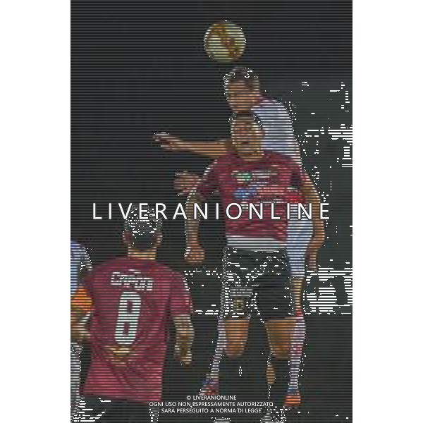 Pontedera vs Grosseto - Campionato di Calcio Serie C - Lega Pro 2020/2021, 01 novembre 2020 Pontedera, Italia Nella foto: Gianluca Barba (Pontedera) e Matteo Gorelli (Grosseto) @LM/Fabio Fagiolini AG ALDO LIVERANI SAS