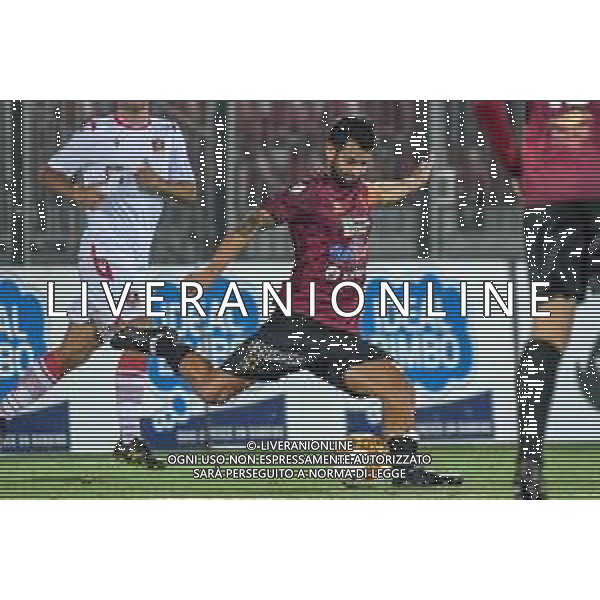 Pontedera vs Grosseto - Campionato di Calcio Serie C - Lega Pro 2020/2021, 01 novembre 2020 Pontedera, Italia Nella foto: Andrea Caponi (Pontedera) @LM/Fabio Fagiolini AG ALDO LIVERANI SAS