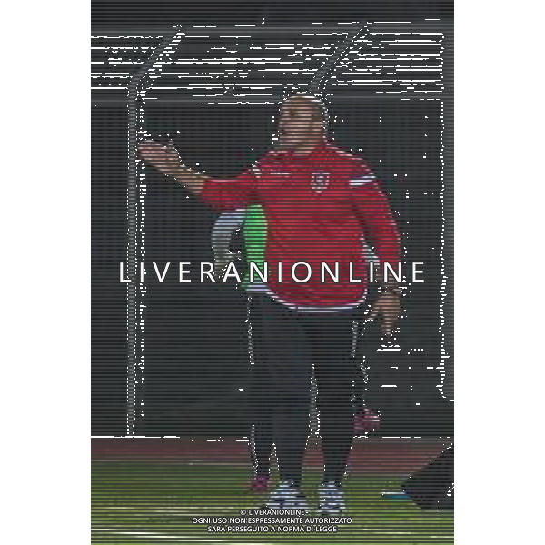 Pontedera vs Grosseto - Campionato di Calcio Serie C - Lega Pro 2020/2021, 01 novembre 2020 Pontedera, Italia Nella foto: Lamberto Magrini allenatore (Grosseto) @LM/Fabio Fagiolini AG ALDO LIVERANI SAS