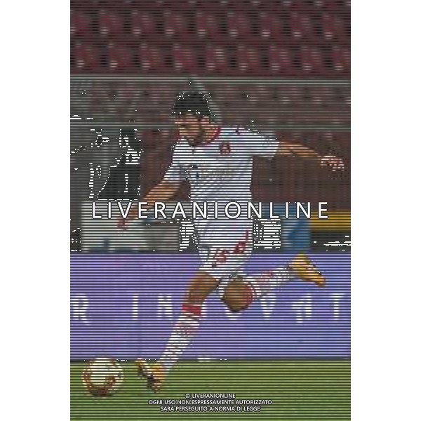 Pontedera vs Grosseto - Campionato di Calcio Serie C - Lega Pro 2020/2021, 01 novembre 2020 Stadio Comunale &#34;Ettore Mannucci&#34;, Pontedera, Italia Nella foto: Mattia Polidori (Grosseto) @LM/Fabio Fagiolini AG ALDO LIVERANI SAS