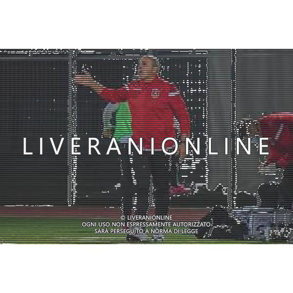 Pontedera vs Grosseto - Campionato di Calcio Serie C - Lega Pro 2020/2021, 01 novembre 2020 Stadio Comunale &#34;Ettore Mannucci&#34;, Pontedera, Italia Nella foto: Lamberto Magrini allenatore (Grosseto) @LM/Fabio Fagiolini AG ALDO LIVERANI SAS