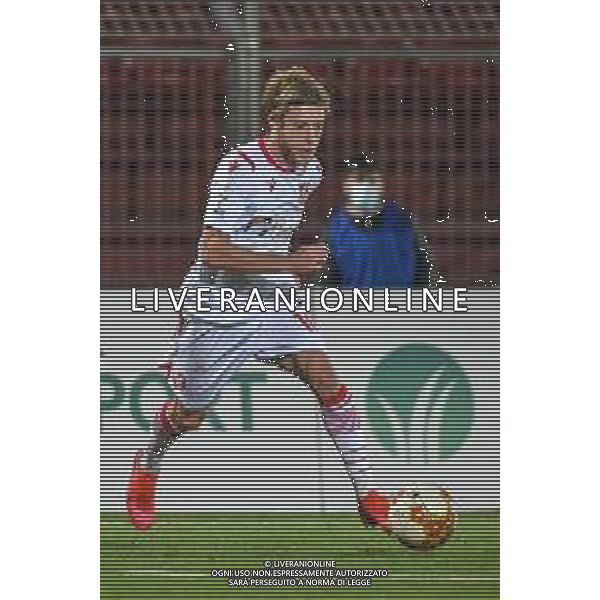 Pontedera vs Grosseto - Campionato di Calcio Serie C - Lega Pro 2020/2021, 01 novembre 2020 Stadio Comunale &#34;Ettore Mannucci&#34;, Pontedera, Italia Nella foto: Filippo Boccardi (Grosseto) @LM/Fabio Fagiolini AG ALDO LIVERANI SAS