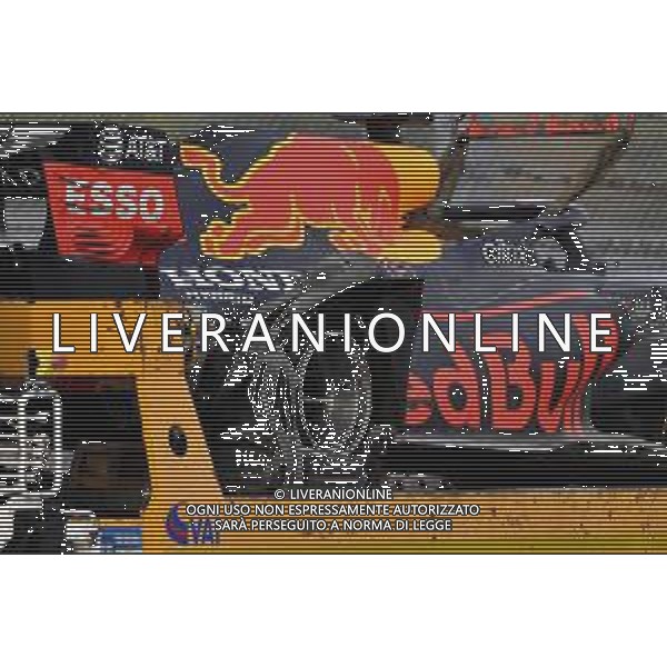 Formula 1 Emirates Gran Premio Dell\'emilia Romagna 2020, Emilia Romagna Grand Prix - Sunday - Formula 1 Championship, 01 November 2020 Autodromo Internazionale Enzo e Dino Ferrari, imola (bo), Italy Photo showing: 33 VERSTAPPEN Max (nld), Aston Martin Red Bull Racing Honda RB16 car...s after his puncture @LM/DPPI/DPPI/Dppi AG ALDO LIVERANI SAS