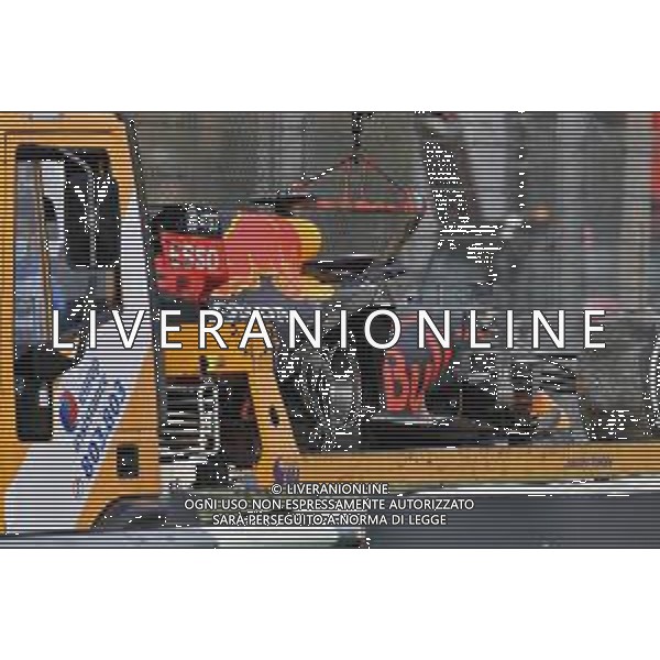 Formula 1 Emirates Gran Premio Dell\'emilia Romagna 2020, Emilia Romagna Grand Prix - Sunday - Formula 1 Championship, 01 November 2020 Autodromo Internazionale Enzo e Dino Ferrari, imola (bo), Italy Photo showing: 33 VERSTAPPEN Max (nld), Aston Martin Red Bull Racing Honda RB16 car...s after his puncture @LM/DPPI/DPPI/Dppi AG ALDO LIVERANI SAS