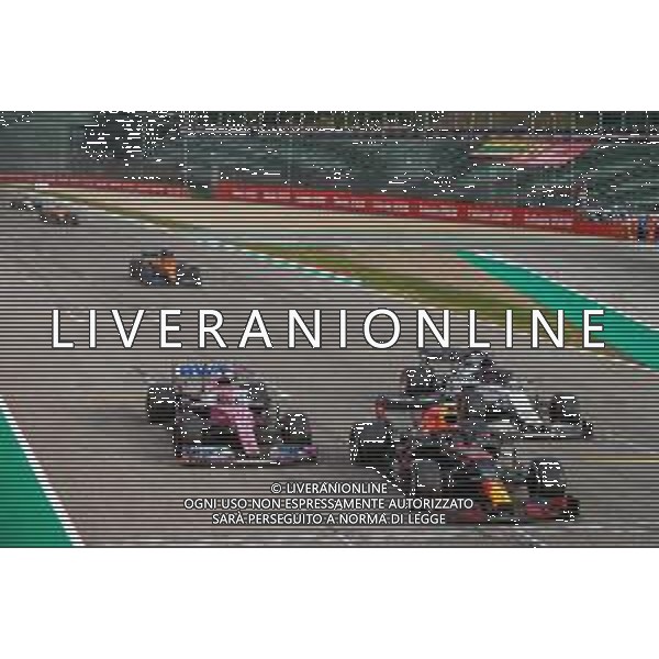 Formula 1 Emirates Gran Premio Dell\'emilia Romagna 2020, Emilia Romagna Grand Prix - Sunday - Formula 1 Championship, 01 November 2020 Autodromo Internazionale Enzo e Dino Ferrari, imola (bo), Italy Photo showing: 11 PEREZ Sergio (mex), Racing Point F1 RP20, 23 ALBON Alexander (tha), Aston Martin Red Bull Racing Honda RB16, 26 KVYAT Daniil (rus), Scuderia AlphaTauri Honda AT01, action @LM/DPPI/DPPI/Antonin Vincent AG ALDO LIVERANI SAS