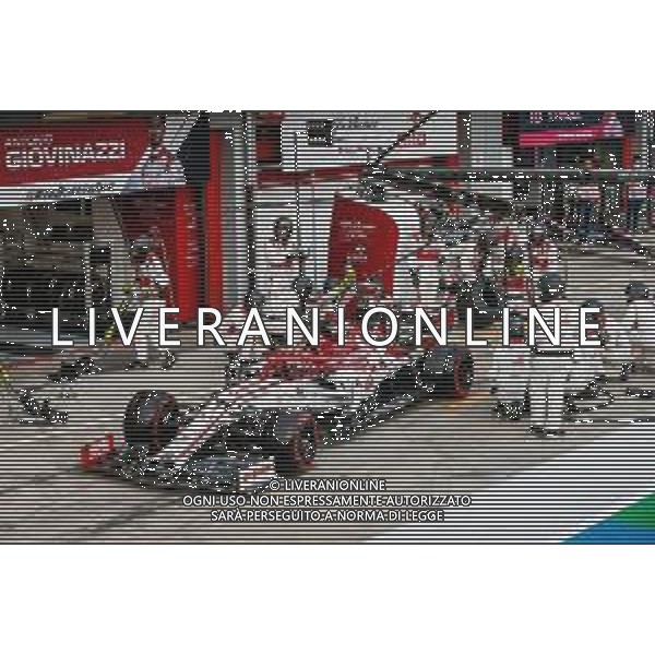 Formula 1 Emirates Gran Premio Dell\'emilia Romagna 2020, Emilia Romagna Grand Prix - Sunday - Formula 1 Championship, 01 November 2020 Autodromo Internazionale Enzo e Dino Ferrari, imola (bo), Italy Photo showing: 07 RAIKKONEN Kimi (fin), Alfa Romeo Racing ORLEN C39, action pit stop @LM/DPPI/DPPI/Antonin Vincent AG ALDO LIVERANI SAS