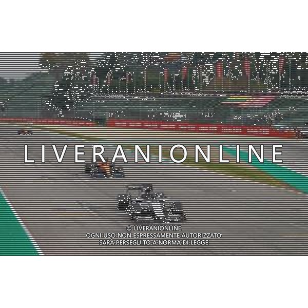 Formula 1 Emirates Gran Premio Dell\'emilia Romagna 2020, Emilia Romagna Grand Prix - Sunday - Formula 1 Championship, 01 November 2020 Autodromo Internazionale Enzo e Dino Ferrari, imola (bo), Italy Photo showing: 26 KVYAT Daniil (rus), Scuderia AlphaTauri Honda AT01, 55 SAINZ Carlos (spa), McLaren Renault F1 MCL35, action @LM/DPPI/DPPI/Antonin Vincent AG ALDO LIVERANI SAS