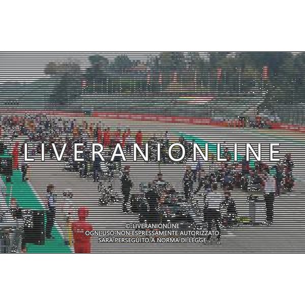 Formula 1 Emirates Gran Premio Dell\'emilia Romagna 2020, Emilia Romagna Grand Prix - Sunday - Formula 1 Championship, 01 November 2020 Autodromo Internazionale Enzo e Dino Ferrari, imola (bo), Italy Photo showing: 44 HAMILTON Lewis (gbr), Mercedes AMG F1 GP W11 Hybrid EQ Power+, starting grid, grille de depart, @LM/DPPI/DPPI/Antonin Vincent AG ALDO LIVERANI SAS