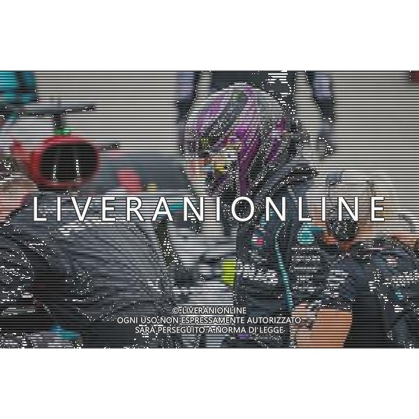 Formula 1 Emirates Gran Premio Dell\'emilia Romagna 2020, Emilia Romagna Grand Prix - Sunday - Formula 1 Championship, 01 November 2020 Autodromo Internazionale Enzo e Dino Ferrari, imola (bo), Italy Photo showing: HAMILTON Lewis (gbr), Mercedes AMG F1 GP W11 Hybrid EQ Power+, portrait @LM/DPPI/DPPI/Antonin Vincent AG ALDO LIVERANI SAS