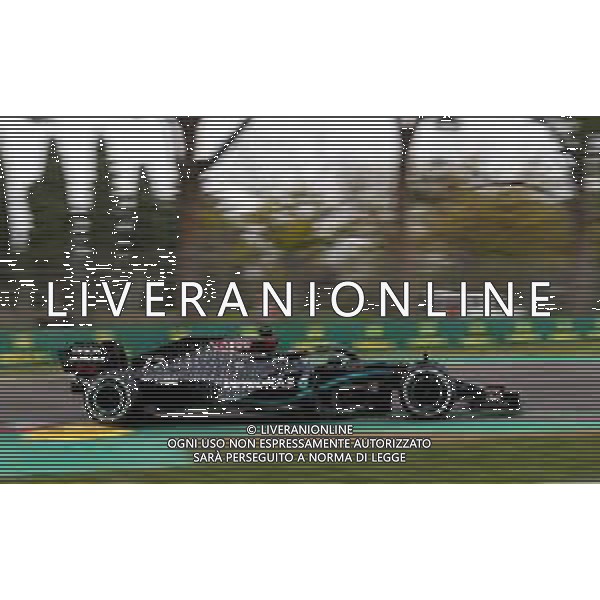 Formula 1 Emirates Gran Premio Dell\'emilia Romagna 2020, Emilia Romagna Grand Prix - Sunday - Formula 1 Championship, 01 November 2020 Autodromo Internazionale Enzo e Dino Ferrari, imola (bo), Italy Photo showing: 77 BOTTAS Valtteri (fin), Mercedes AMG F1 GP W11 Hybrid EQ Power+, action @LM/DPPI/DPPI/Dppi AG ALDO LIVERANI SAS