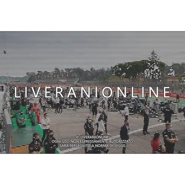 Formula 1 Emirates Gran Premio Dell\'emilia Romagna 2020, Emilia Romagna Grand Prix - Sunday - Formula 1 Championship, 01 November 2020 Autodromo Internazionale Enzo e Dino Ferrari, imola (bo), Italy Photo showing: starting grid, grille de depart, @LM/DPPI/DPPI/Antonin Vincent AG ALDO LIVERANI SAS