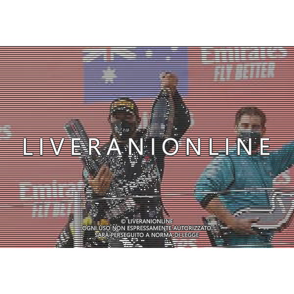 Formula 1 Emirates Gran Premio Dell\'emilia Romagna 2020, Emilia Romagna Grand Prix - Sunday - Formula 1 Championship, 01 November 2020 Autodromo Internazionale Enzo e Dino Ferrari, imola (bo), Italy Photo showing: HAMILTON Lewis (gbr), Mercedes AMG F1 GP W11 Hybrid EQ Power+, portrait @LM/DPPI/DPPI/Dppi AG ALDO LIVERANI SAS