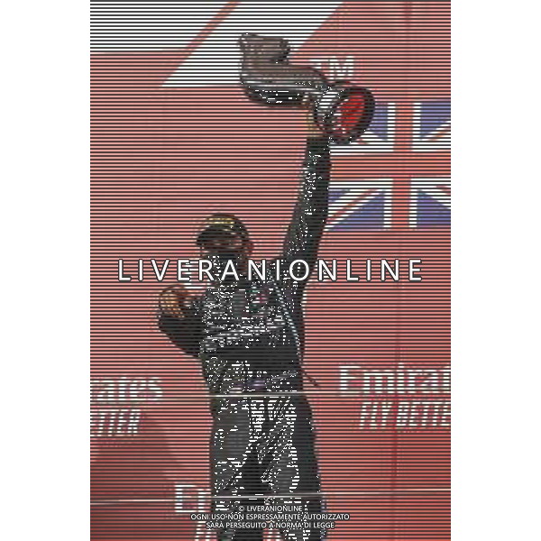 Formula 1 Emirates Gran Premio Dell\'emilia Romagna 2020, Emilia Romagna Grand Prix - Sunday - Formula 1 Championship, 01 November 2020 Autodromo Internazionale Enzo e Dino Ferrari, imola (bo), Italy Photo showing: HAMILTON Lewis (gbr), Mercedes AMG F1 GP W11 Hybrid EQ Power+, podium @LM/DPPI/DPPI/Dppi AG ALDO LIVERANI SAS