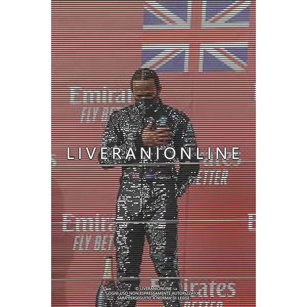 Formula 1 Emirates Gran Premio Dell\'emilia Romagna 2020, Emilia Romagna Grand Prix - Sunday - Formula 1 Championship, 01 November 2020 Autodromo Internazionale Enzo e Dino Ferrari, imola (bo), Italy Photo showing: HAMILTON Lewis (gbr), Mercedes AMG F1 GP W11 Hybrid EQ Power+, podium @LM/DPPI/DPPI/Dppi AG ALDO LIVERANI SAS