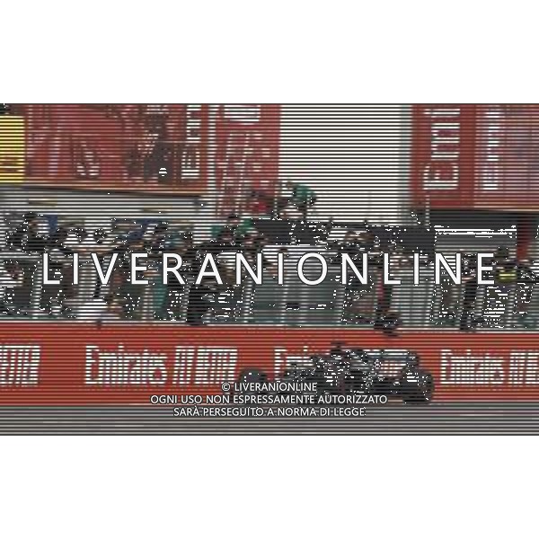 Formula 1 Emirates Gran Premio Dell\'emilia Romagna 2020, Emilia Romagna Grand Prix - Sunday - Formula 1 Championship, 01 November 2020 Autodromo Internazionale Enzo e Dino Ferrari, imola (bo), Italy Photo showing: 44 HAMILTON Lewis (gbr), Mercedes AMG F1 GP W11 Hybrid EQ Power+, action @LM/DPPI/DPPI/Dppi AG ALDO LIVERANI SAS