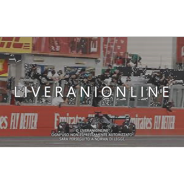 Formula 1 Emirates Gran Premio Dell\'emilia Romagna 2020, Emilia Romagna Grand Prix - Sunday - Formula 1 Championship, 01 November 2020 Autodromo Internazionale Enzo e Dino Ferrari, imola (bo), Italy Photo showing: 44 HAMILTON Lewis (gbr), Mercedes AMG F1 GP W11 Hybrid EQ Power+, action @LM/DPPI/DPPI/Dppi AG ALDO LIVERANI SAS