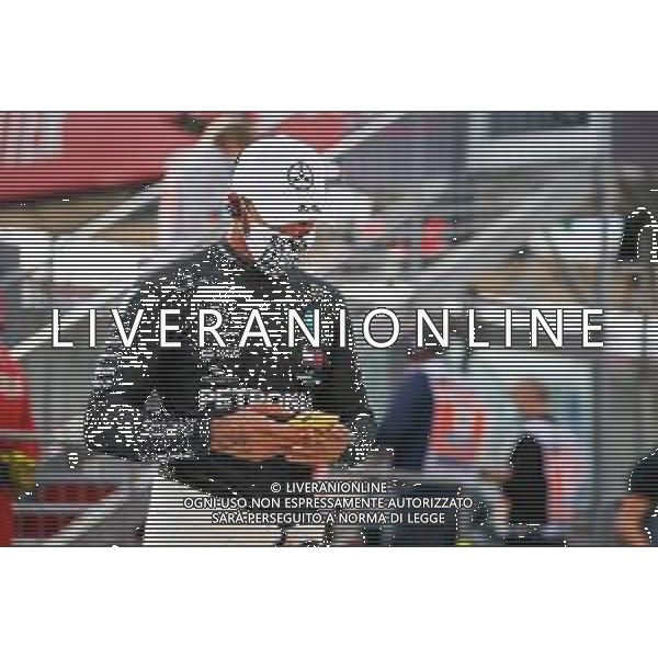 Formula 1 Emirates Gran Premio Dell\'emilia Romagna 2020, Emilia Romagna Grand Prix - Sunday - Formula 1 Championship, 01 November 2020 Autodromo Internazionale Enzo e Dino Ferrari, imola (bo), Italy Photo showing: HAMILTON Lewis (gbr), Mercedes AMG F1 GP W11 Hybrid EQ Power+, portrait @LM/DPPI/DPPI/Antonin Vincent AG ALDO LIVERANI SAS