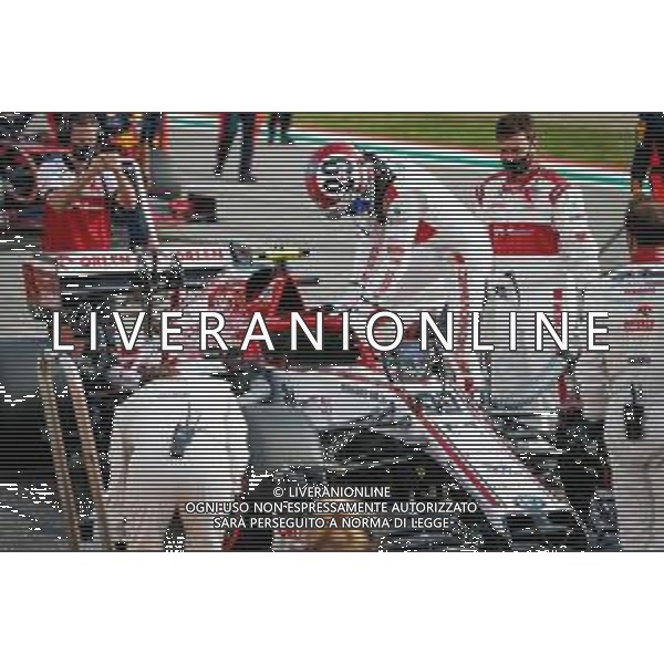 Formula 1 Emirates Gran Premio Dell\'emilia Romagna 2020, Emilia Romagna Grand Prix - Sunday - Formula 1 Championship, 01 November 2020 Autodromo Internazionale Enzo e Dino Ferrari, imola (bo), Italy Photo showing: GIOVINAZZI Antonio (ita), Alfa Romeo Racing ORLEN C39, portrait starting grid, grille de depart, @LM/DPPI/DPPI/Antonin Vincent AG ALDO LIVERANI SAS